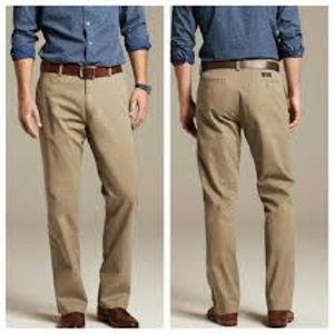 NWT Banana Republic Dawson Chino pants 38x30